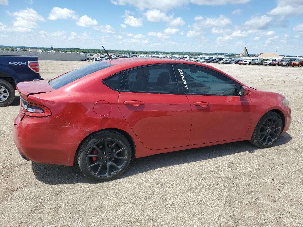 2013 Dodge Dart Sxt Red vin: 1C3CDFBH1DD647775