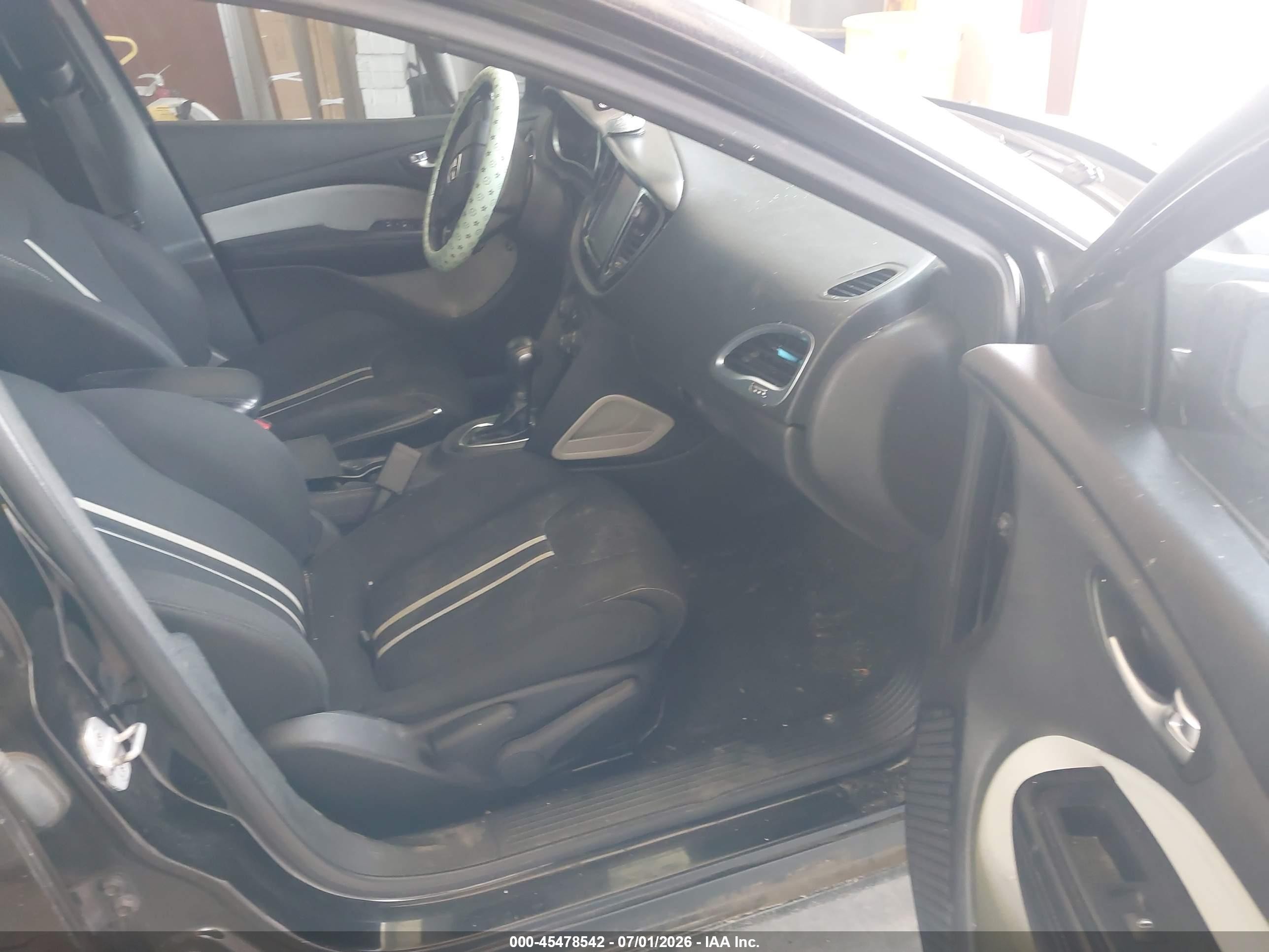 2013 Dodge Dart Rallye Black vin: 1C3CDFBH2DD153375
