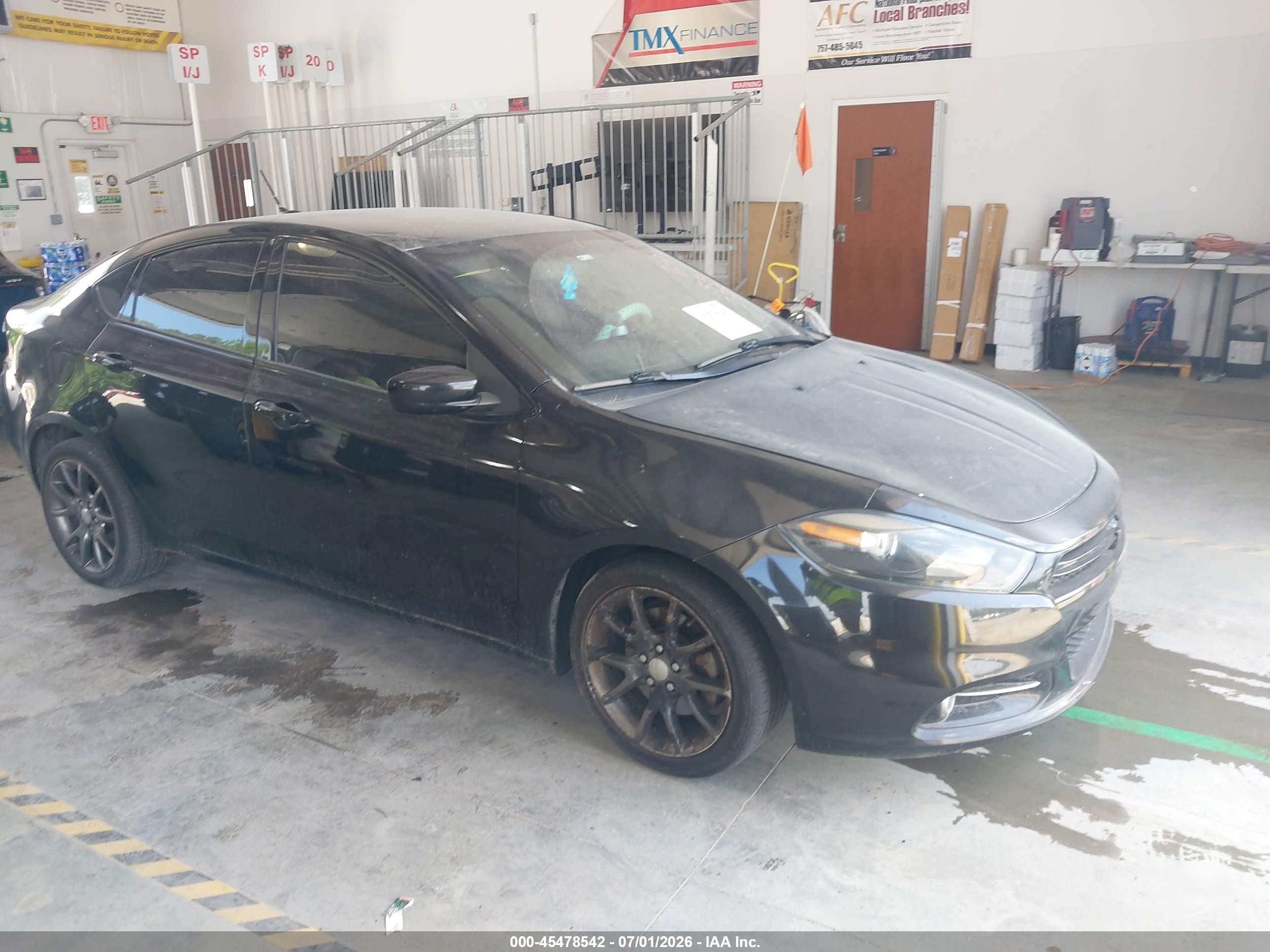 2013 Dodge Dart Rallye Black vin: 1C3CDFBH2DD153375