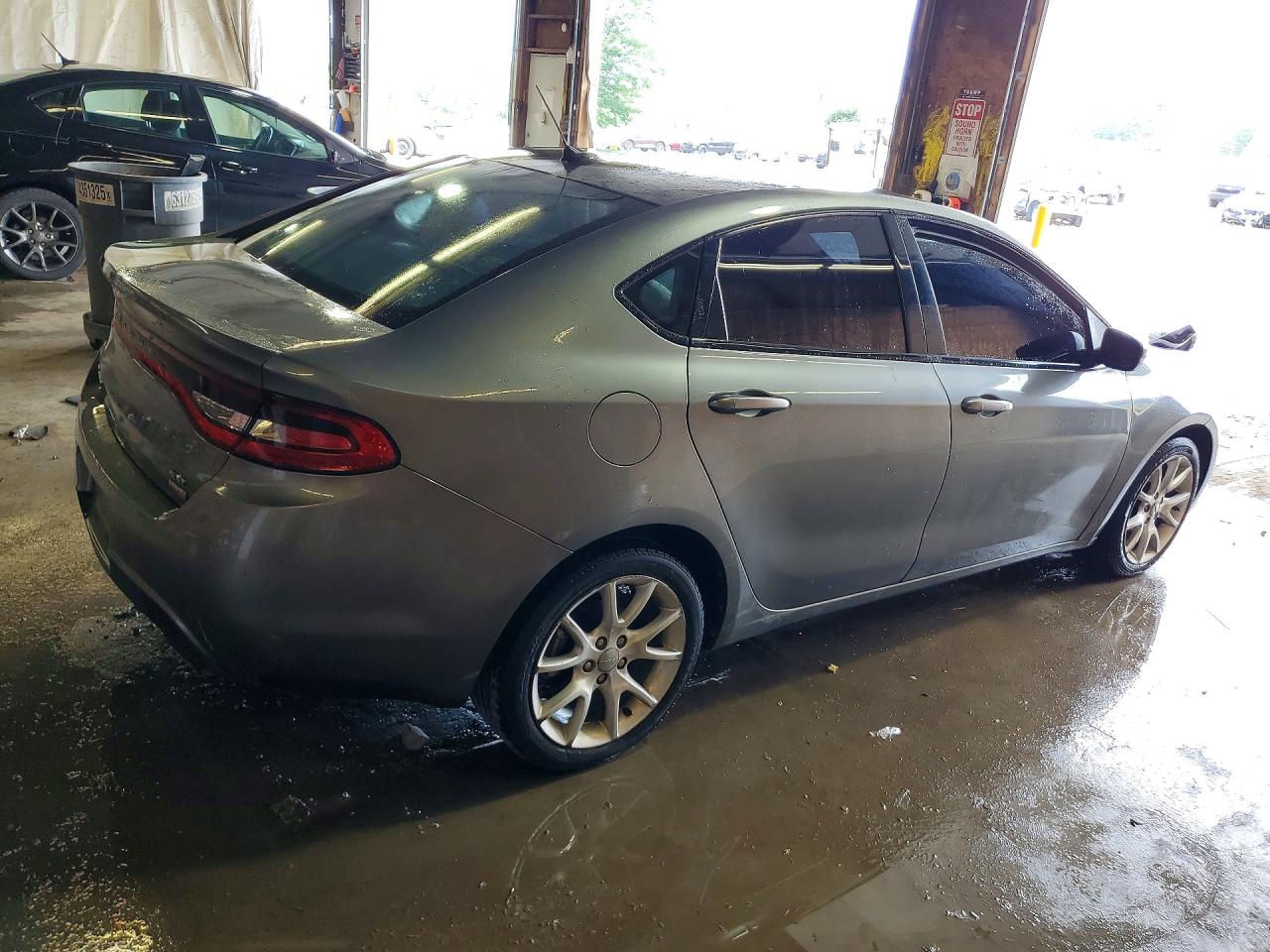 2013 Dodge Dart Sxt Gray vin: 1C3CDFBH2DD707787