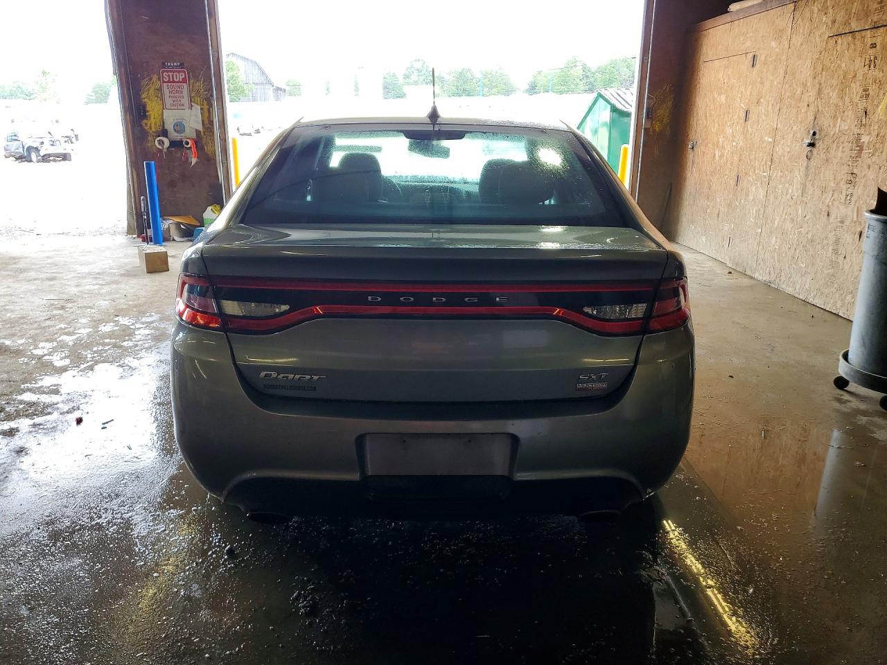 2013 Dodge Dart Sxt Gray vin: 1C3CDFBH2DD707787