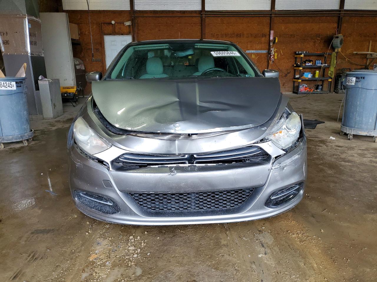 2013 Dodge Dart Sxt Gray vin: 1C3CDFBH2DD707787