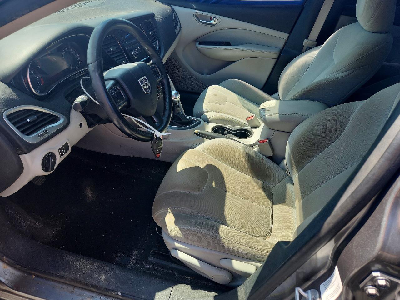 2013 Dodge Dart Sxt Gray vin: 1C3CDFBH2DD707787
