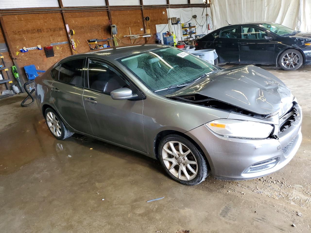 2013 Dodge Dart Sxt Gray vin: 1C3CDFBH2DD707787