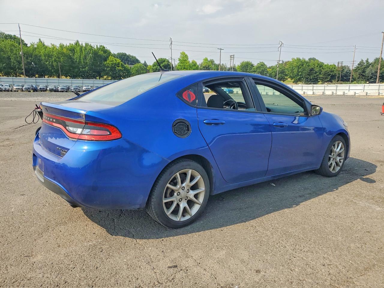 2013 Dodge Dart Sxt Blue vin: 1C3CDFBH3DD155989