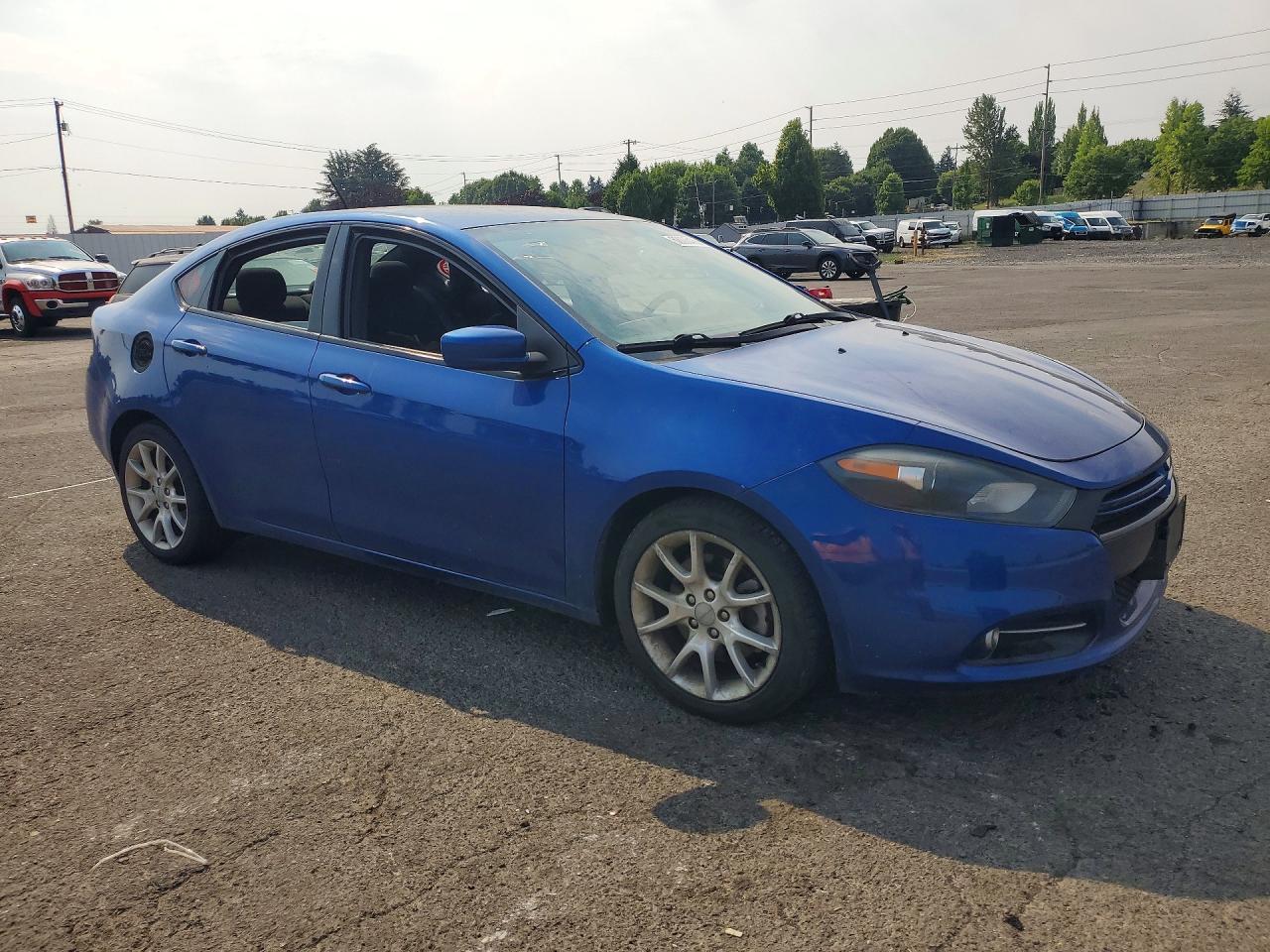 2013 Dodge Dart Sxt Blue vin: 1C3CDFBH3DD155989