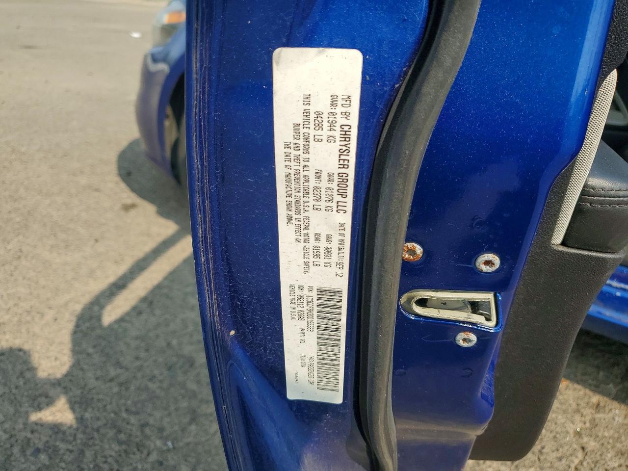2013 Dodge Dart Sxt Blue vin: 1C3CDFBH3DD155989