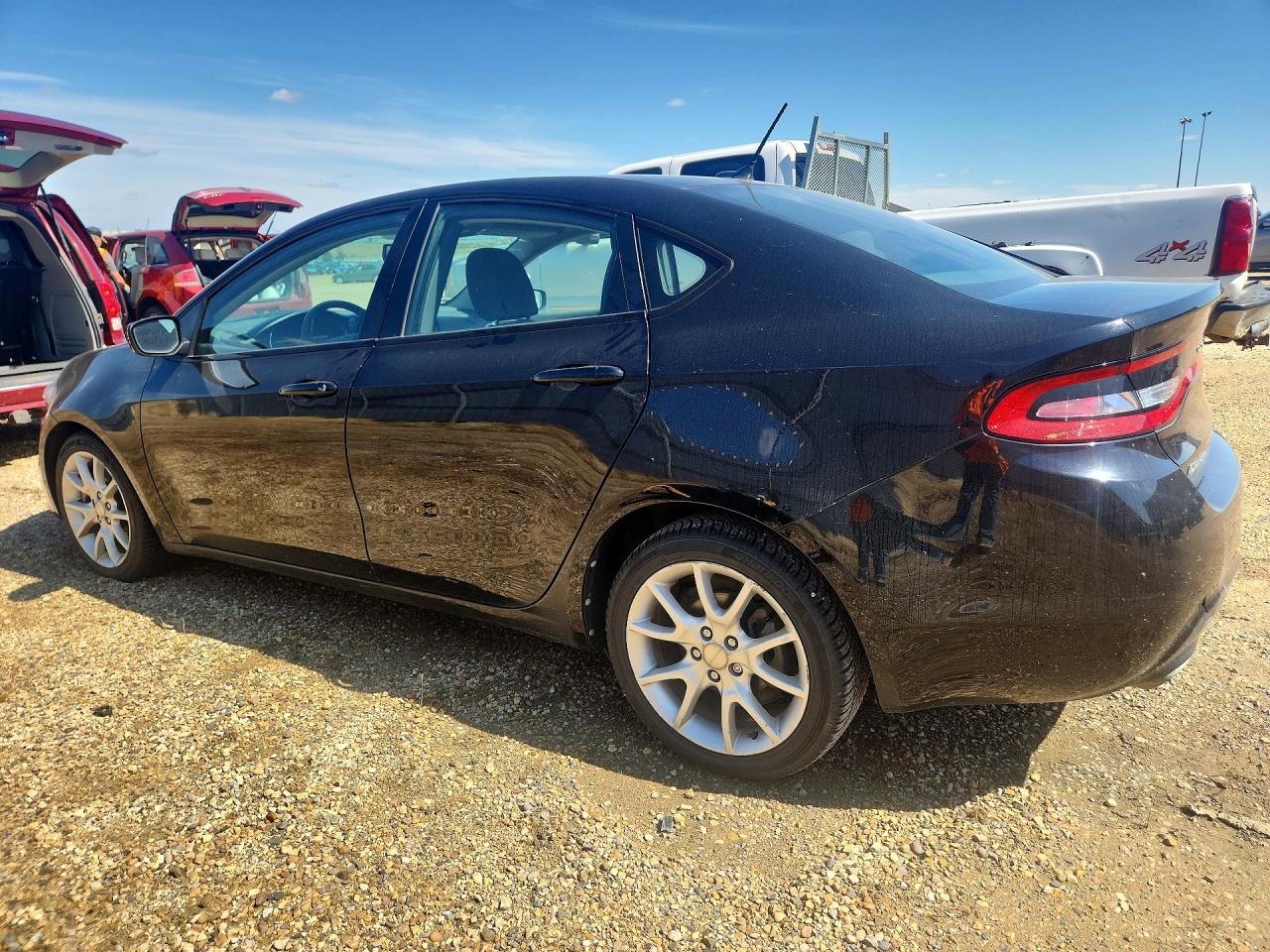 2013 Dodge Dart Sxt Black vin: 1C3CDFBH3DD202289