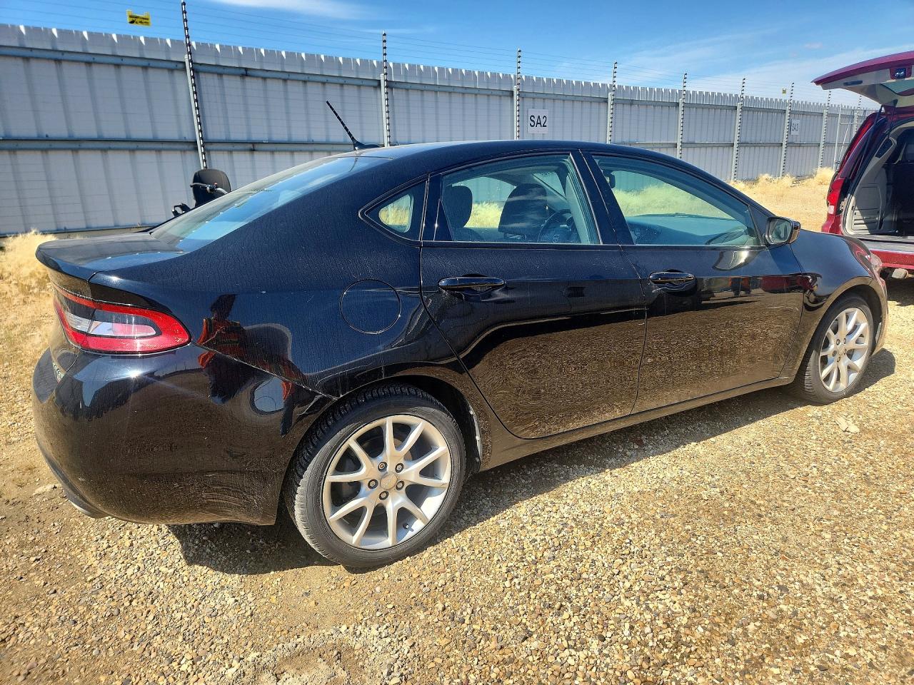 2013 Dodge Dart Sxt Black vin: 1C3CDFBH3DD202289