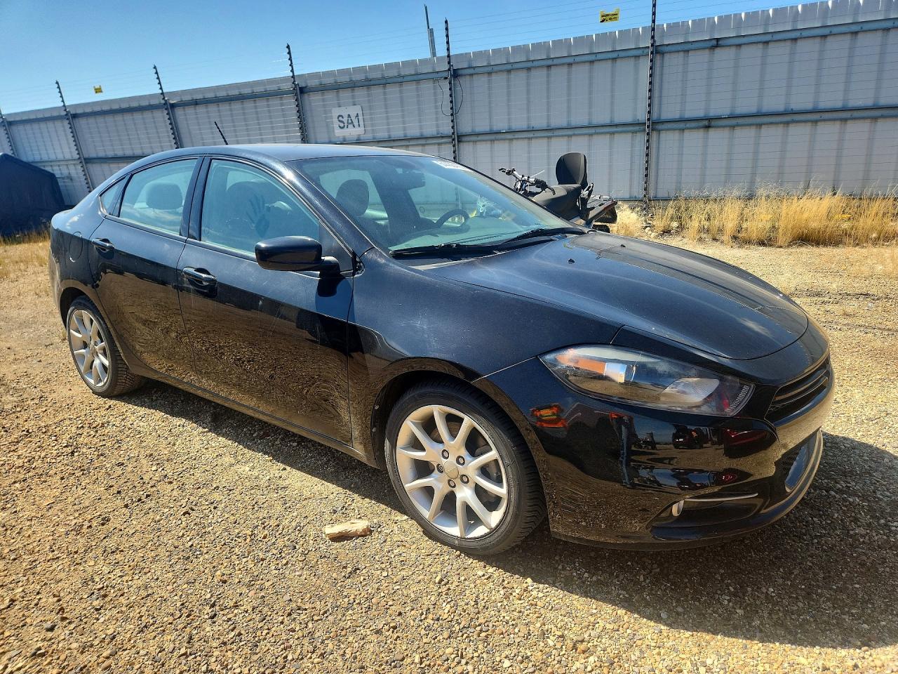 2013 Dodge Dart Sxt Black vin: 1C3CDFBH3DD202289