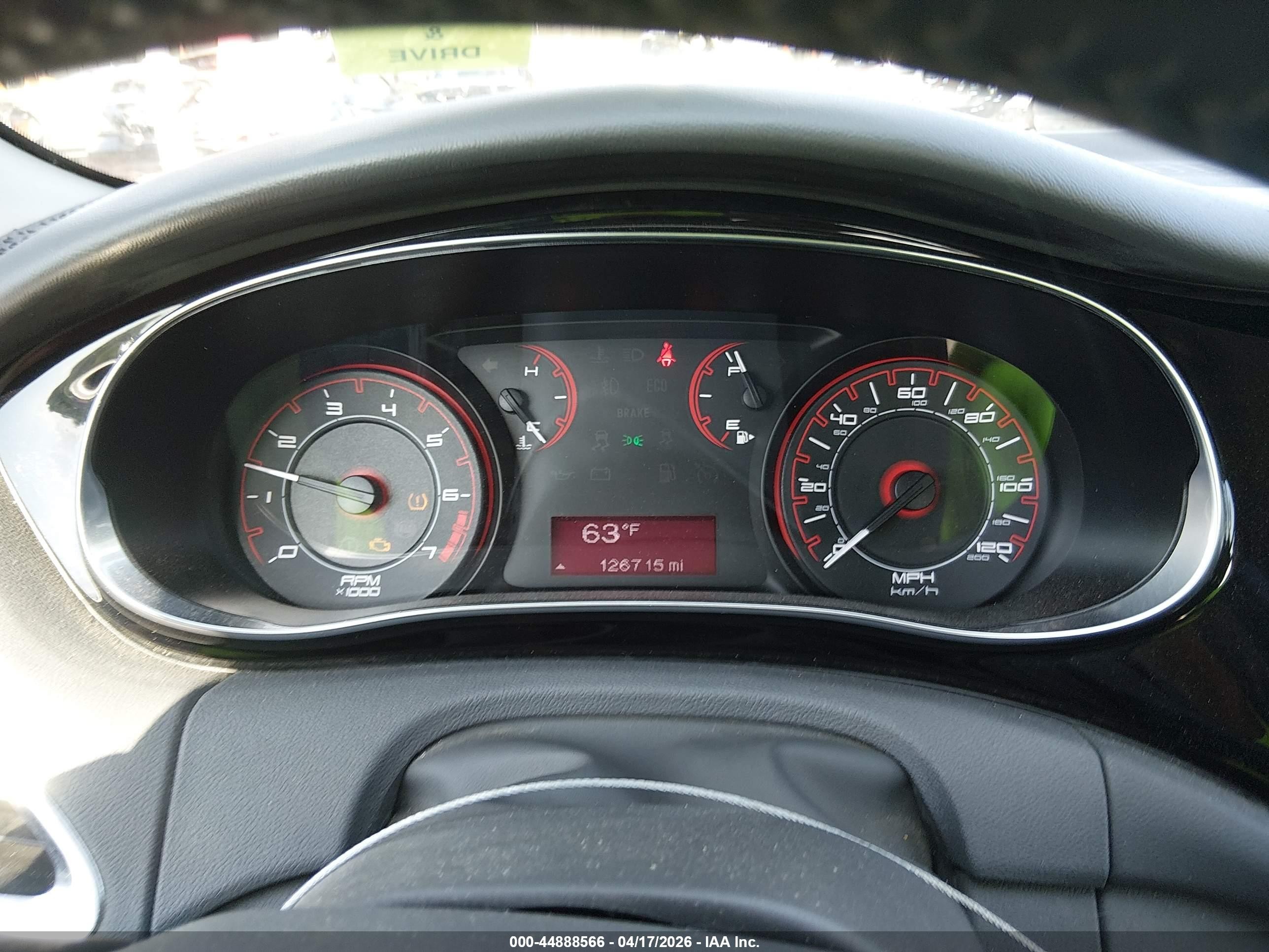 2013 Dodge Dart Rallye Red vin: 1C3CDFBH3DD691597