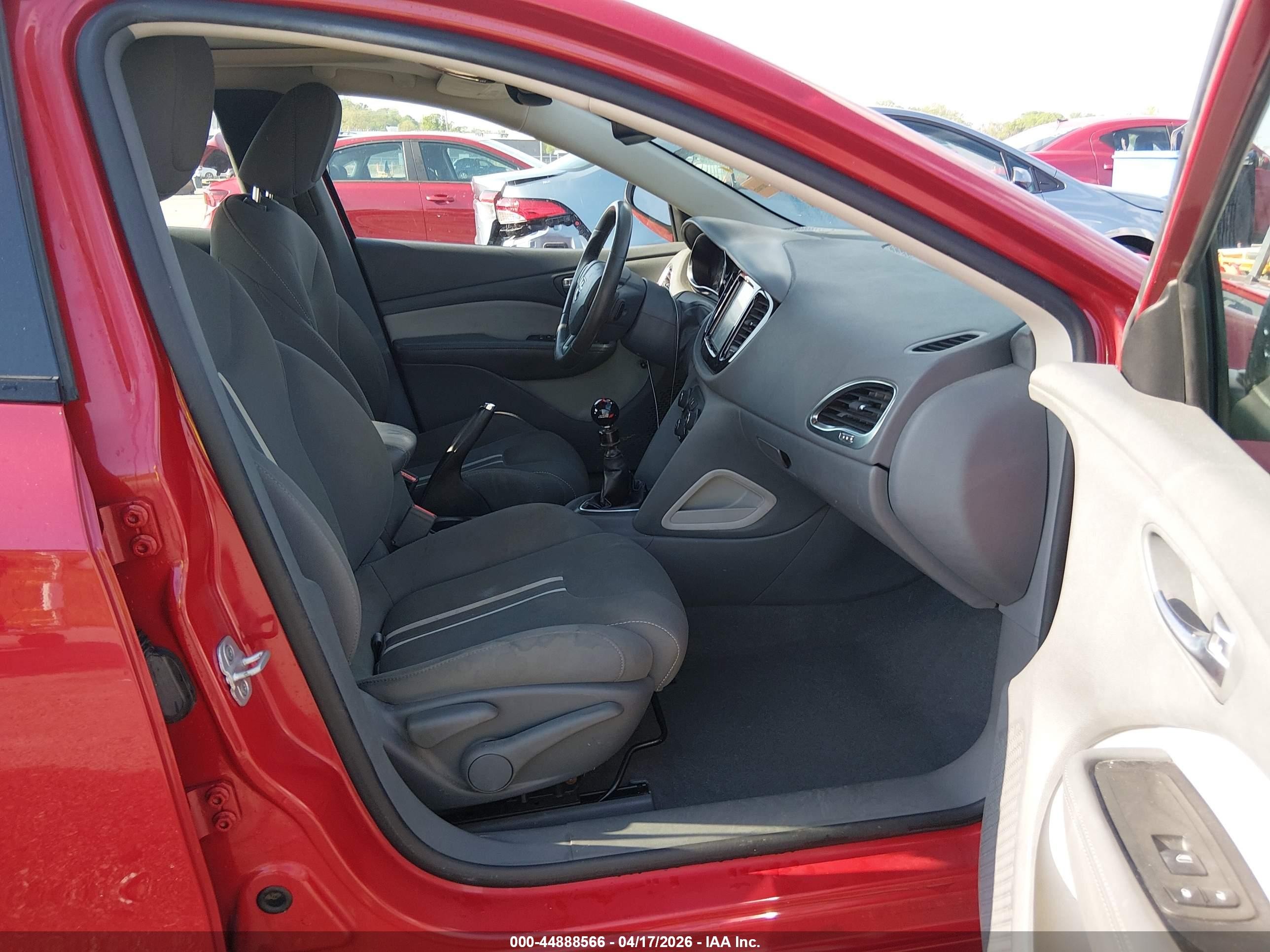 2013 Dodge Dart Rallye Red vin: 1C3CDFBH3DD691597