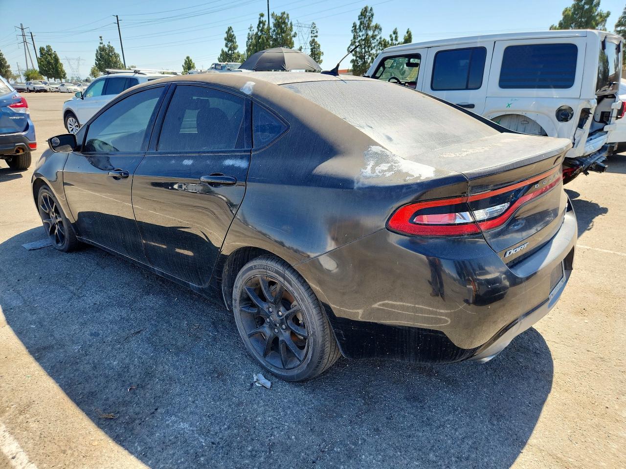 2013 Dodge Dart Sxt Black vin: 1C3CDFBH4DD135136
