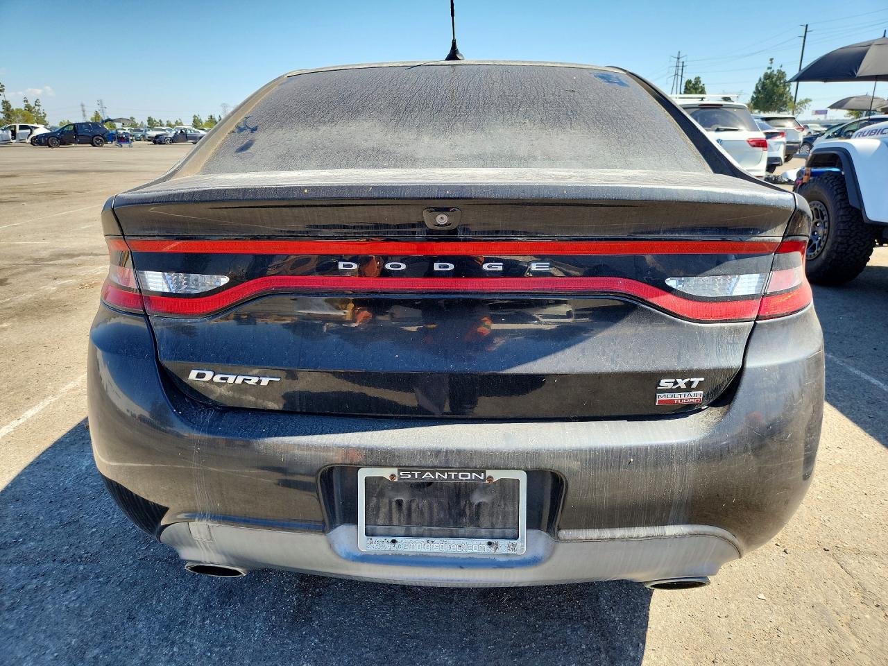 2013 Dodge Dart Sxt Black vin: 1C3CDFBH4DD135136