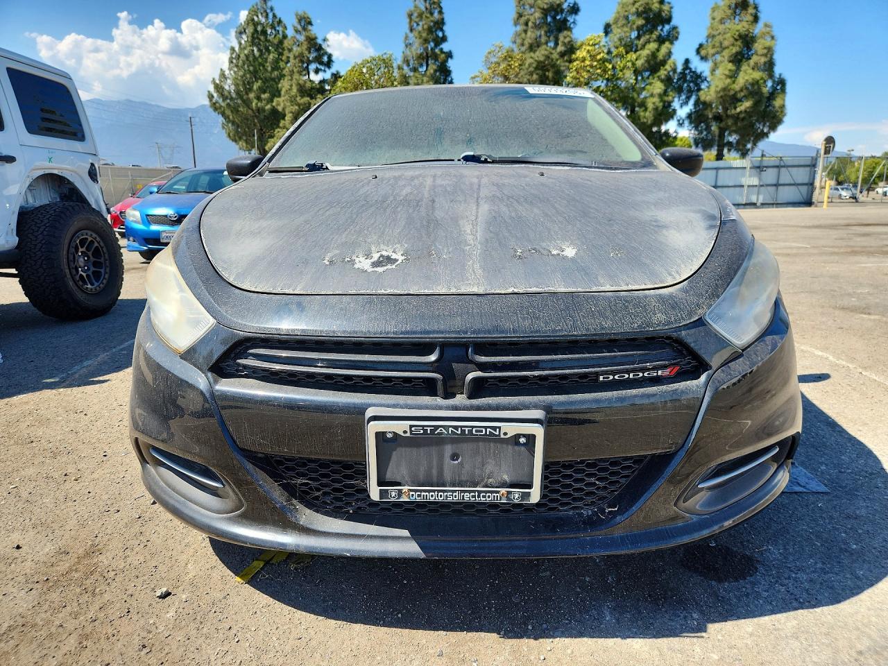 2013 Dodge Dart Sxt Black vin: 1C3CDFBH4DD135136