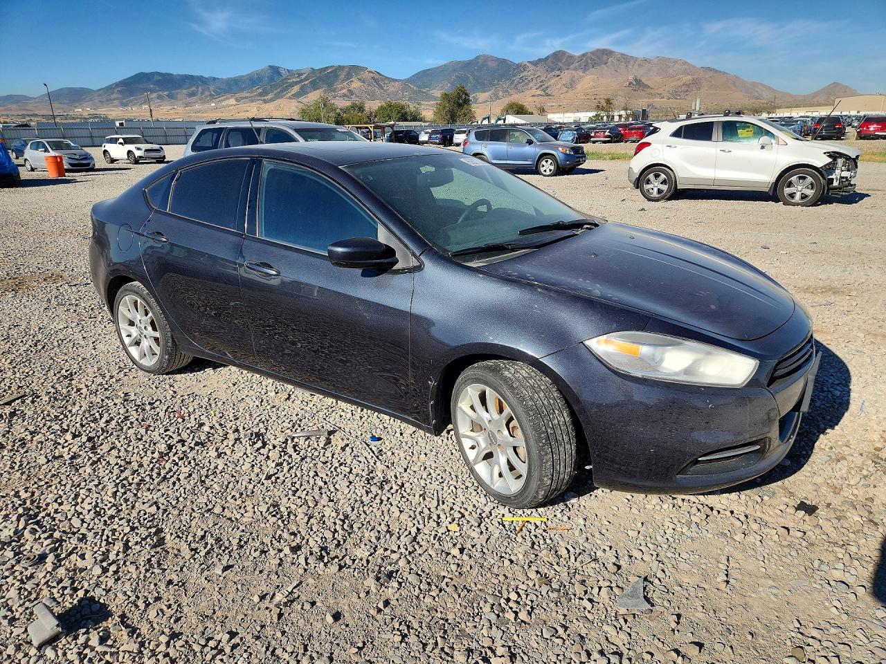 2013 Dodge Dart Sxt Gray vin: 1C3CDFBH4DD269550