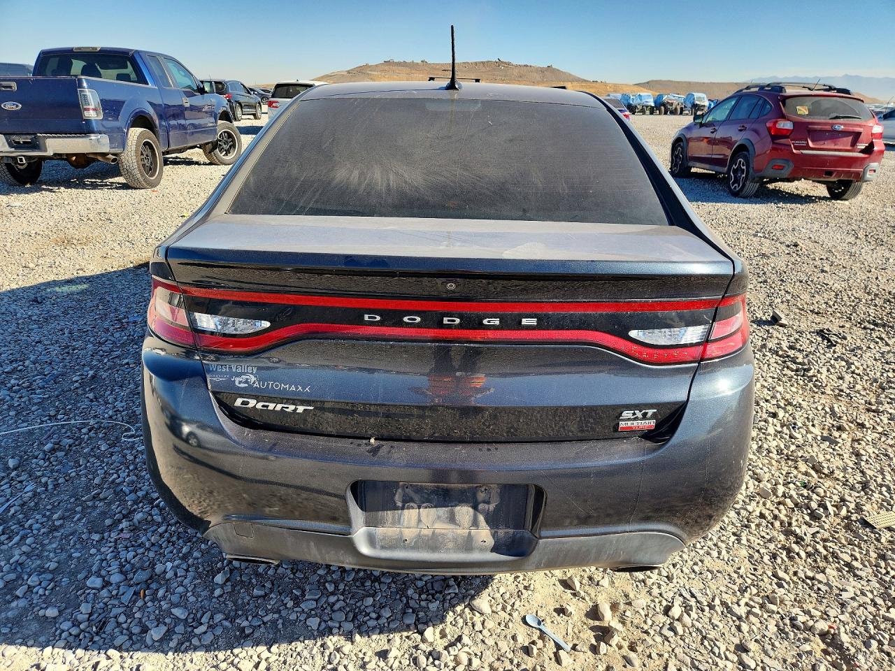 2013 Dodge Dart Sxt Gray vin: 1C3CDFBH4DD269550