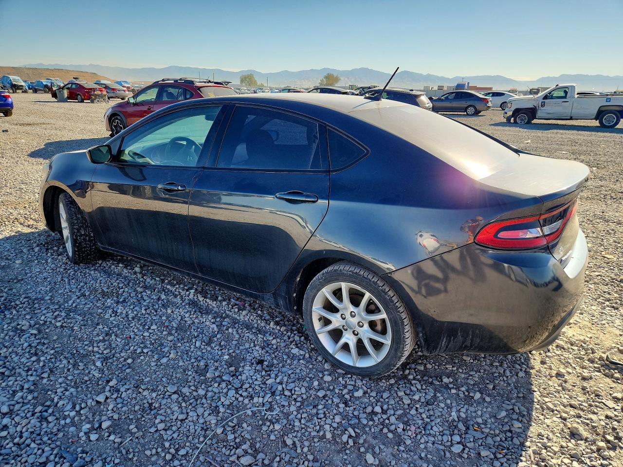 2013 Dodge Dart Sxt Gray vin: 1C3CDFBH4DD269550