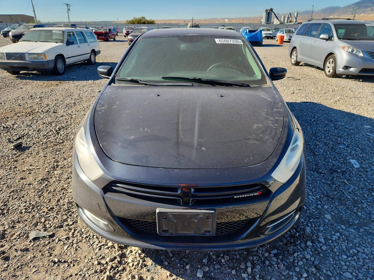 2013 Dodge Dart Sxt Gray vin: 1C3CDFBH4DD269550