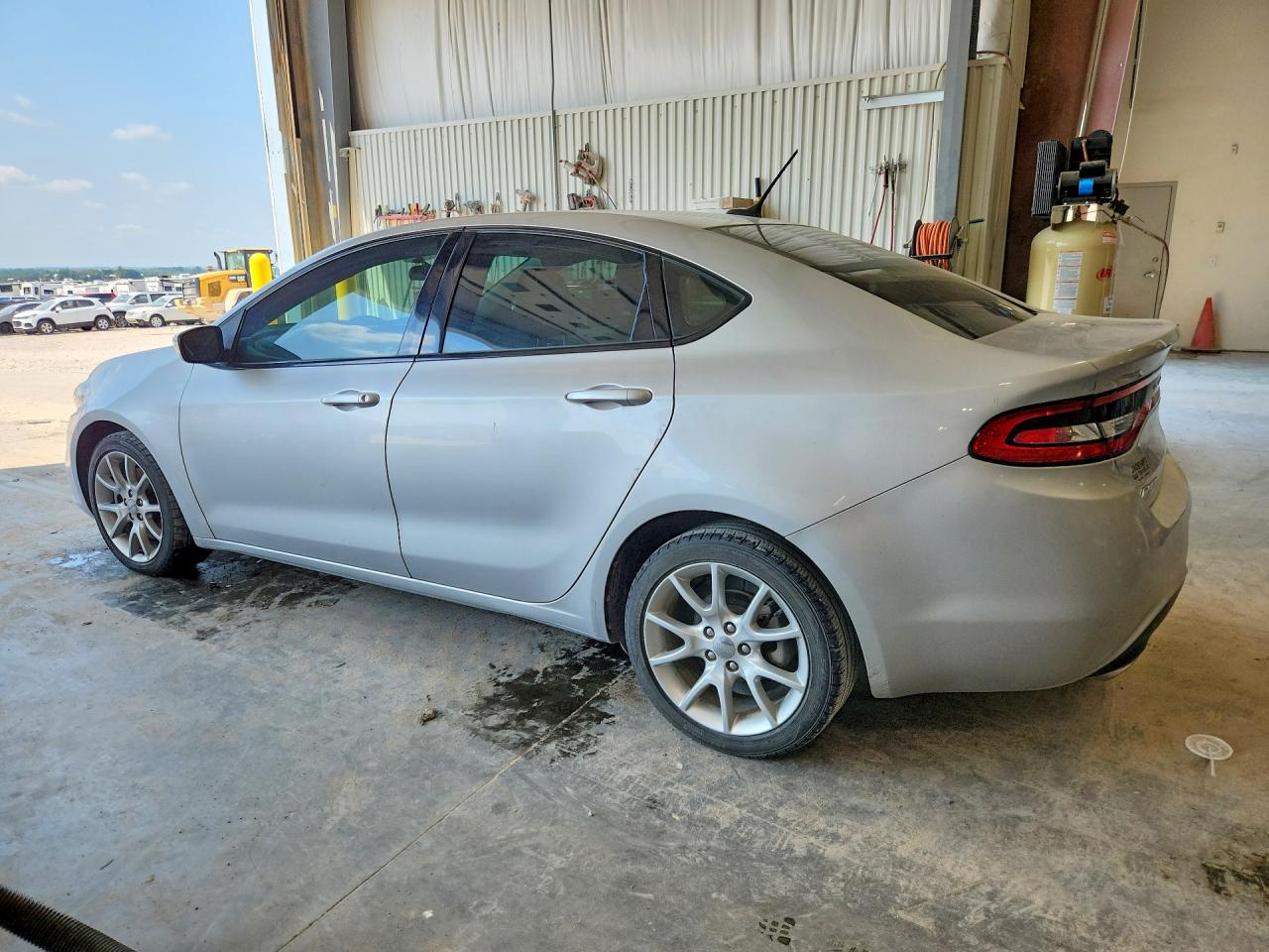 2013 Dodge Dart Sxt Silver vin: 1C3CDFBH5DD132889