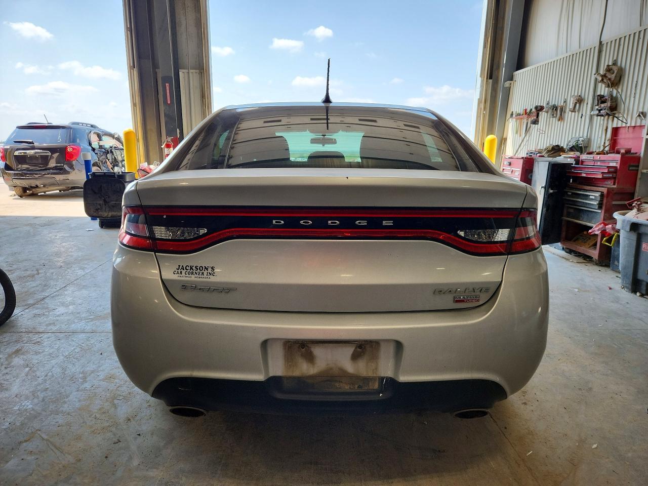 2013 Dodge Dart Sxt Silver vin: 1C3CDFBH5DD132889