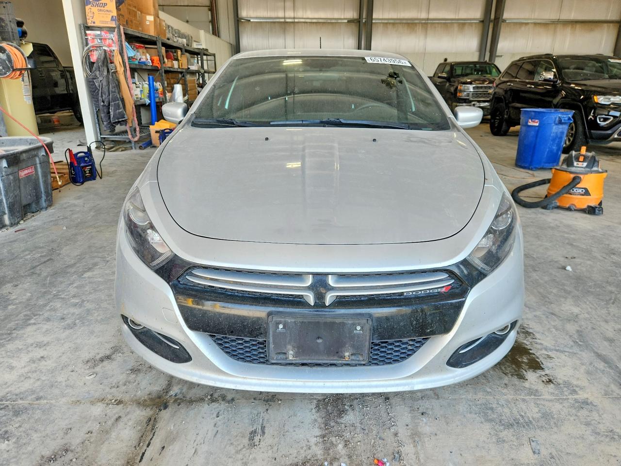2013 Dodge Dart Sxt Silver vin: 1C3CDFBH5DD132889