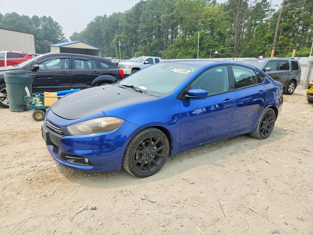 2013 Dodge Dart Sxt Blue vin: 1C3CDFBH5DD198780