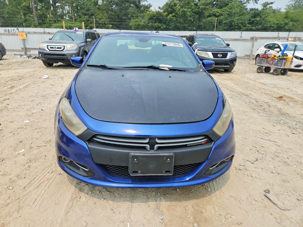 2013 Dodge Dart Sxt Синий vin: 1C3CDFBH5DD198780
