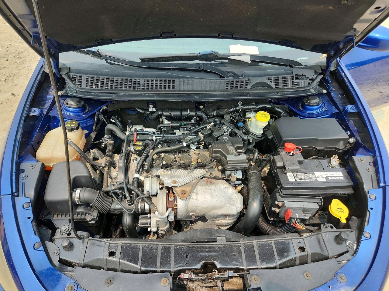 2013 Dodge Dart Sxt Синий vin: 1C3CDFBH5DD198780