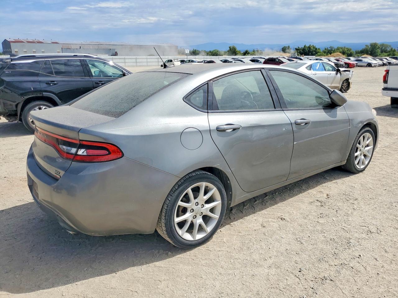 2013 Dodge Dart Sxt Серебряный vin: 1C3CDFBH6DD707811