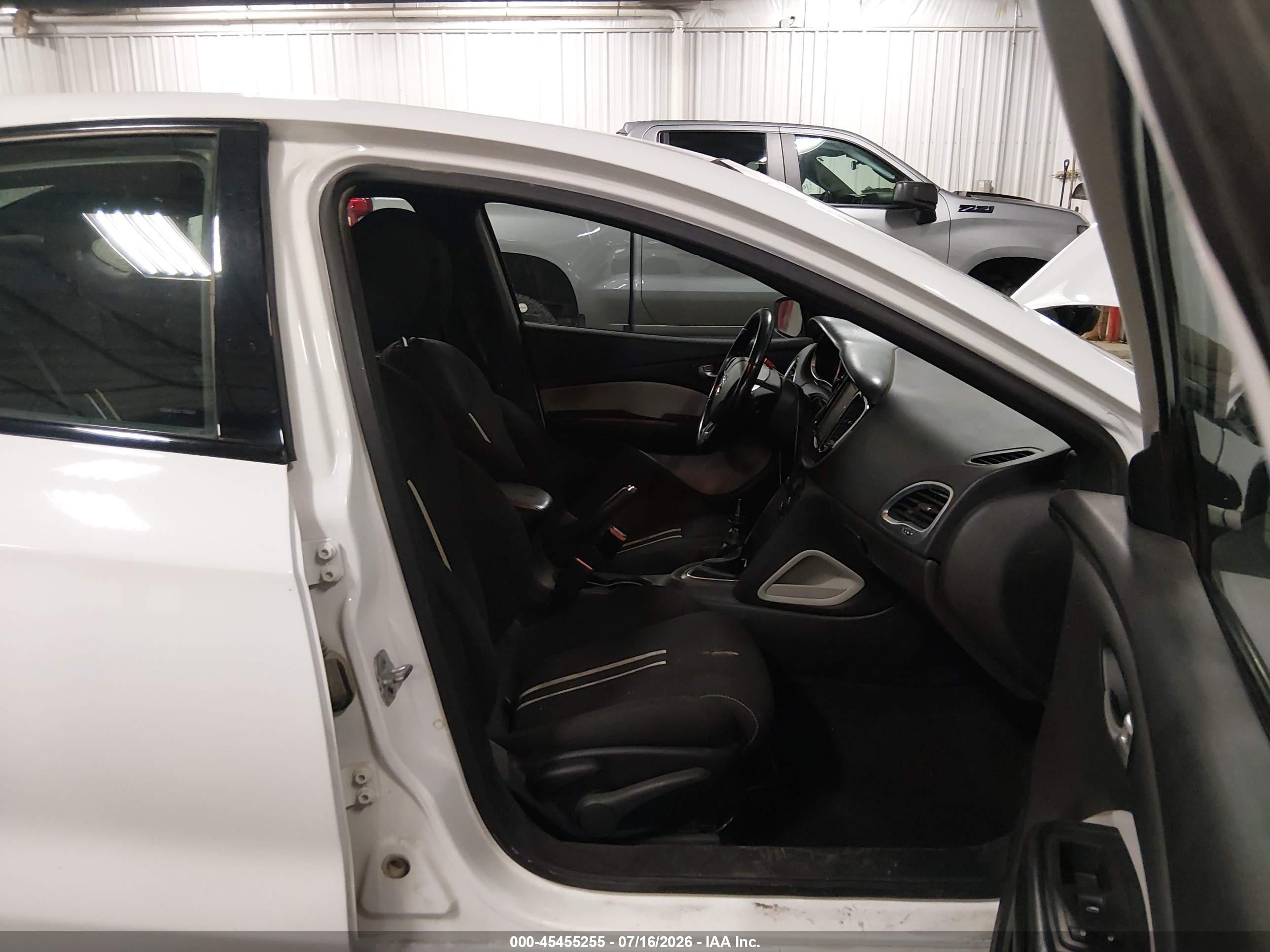 2013 Dodge Dart Rallye White vin: 1C3CDFBH8DD219444