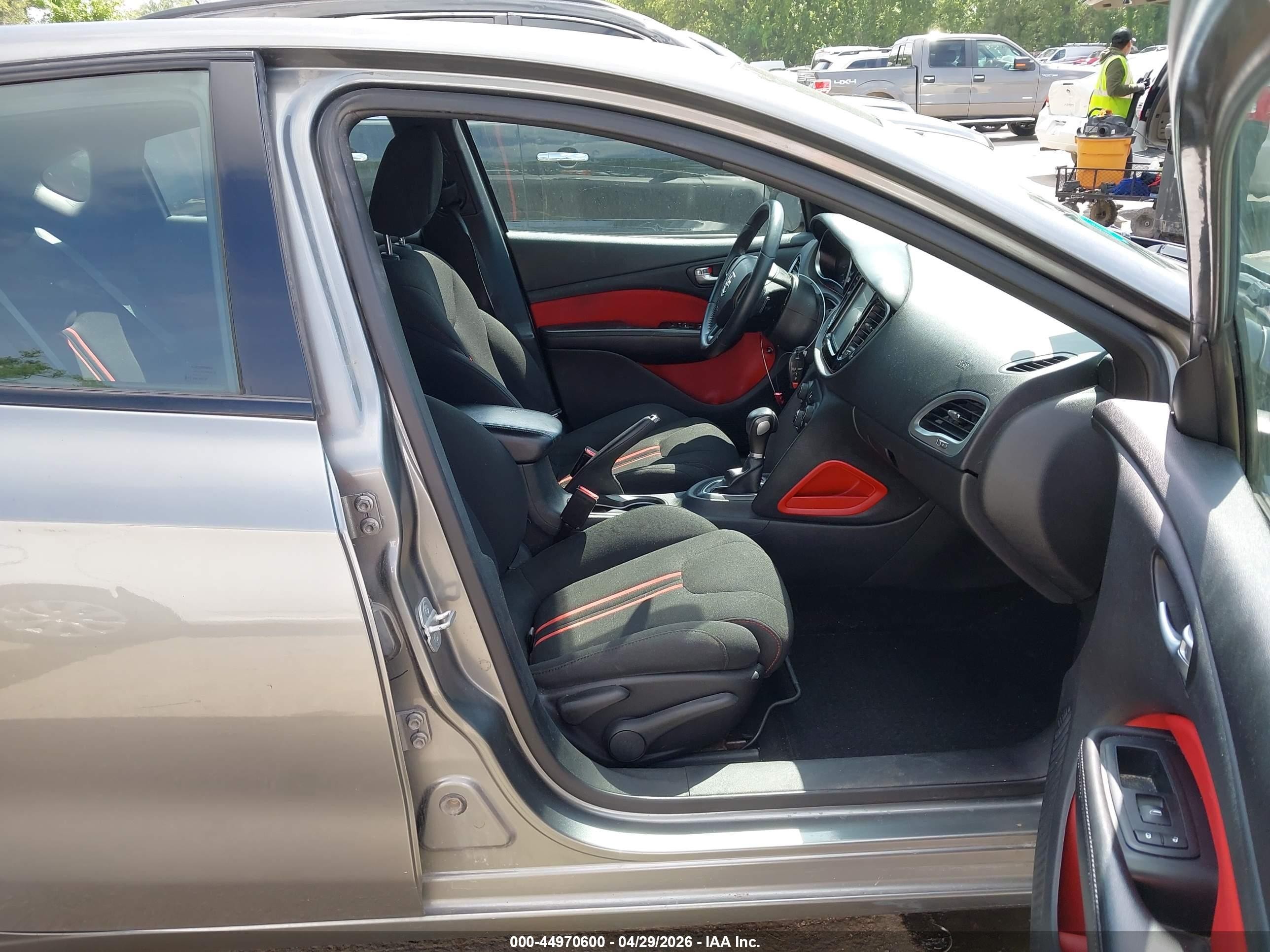 2013 Dodge Dart Rallye Gray vin: 1C3CDFBH8DD267400