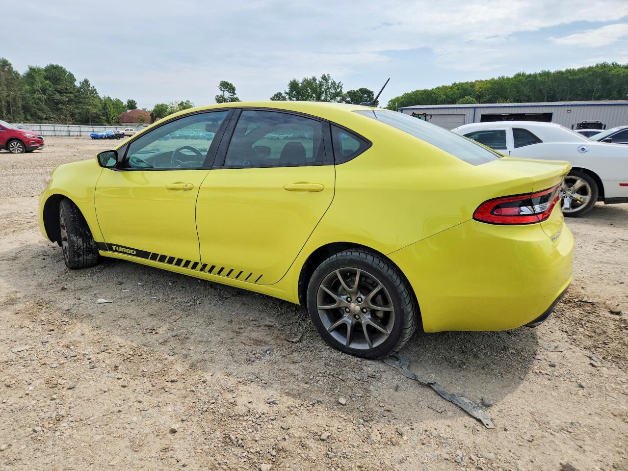 2013 Dodge Dart Sxt Yellow vin: 1C3CDFBH9DD178581