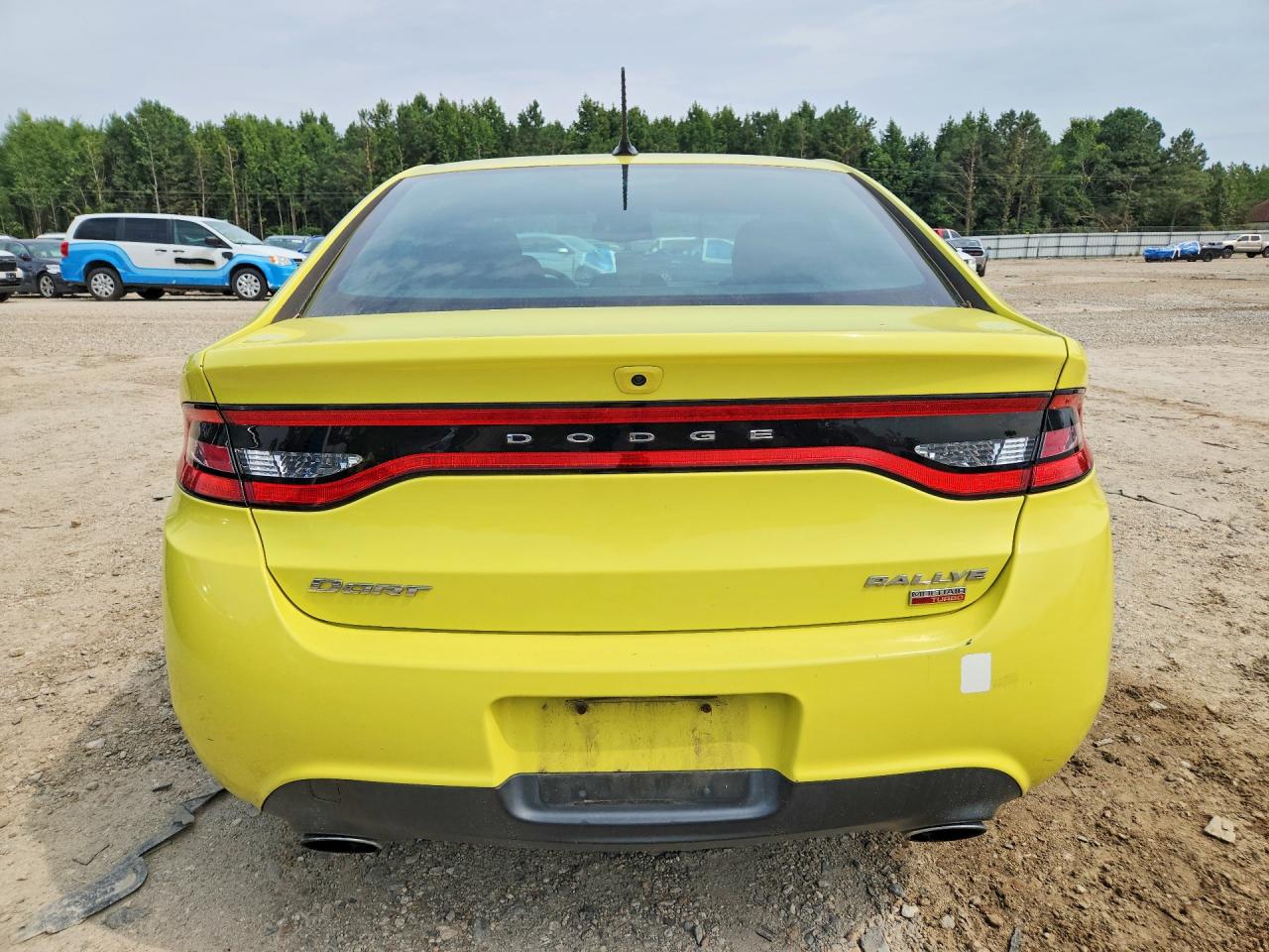 2013 Dodge Dart Sxt Yellow vin: 1C3CDFBH9DD178581