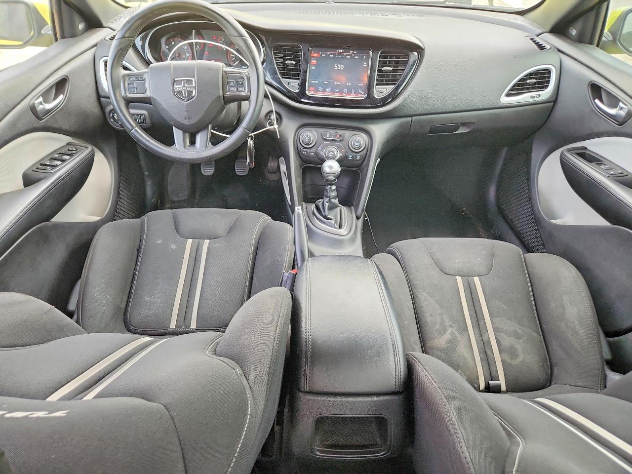 2013 Dodge Dart Sxt Yellow vin: 1C3CDFBH9DD178581