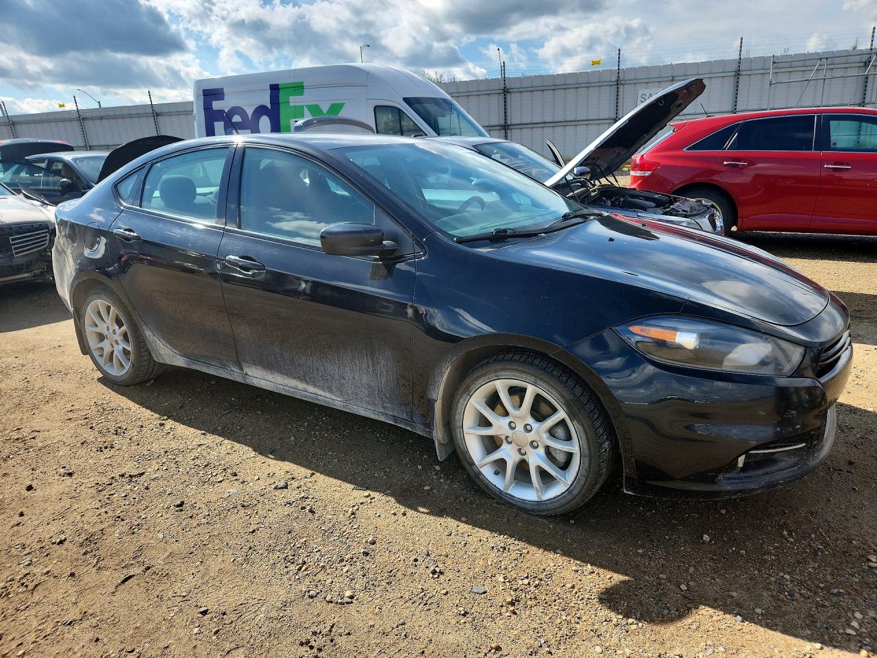 2013 Dodge Dart Sxt Black vin: 1C3CDFBH9DD703039