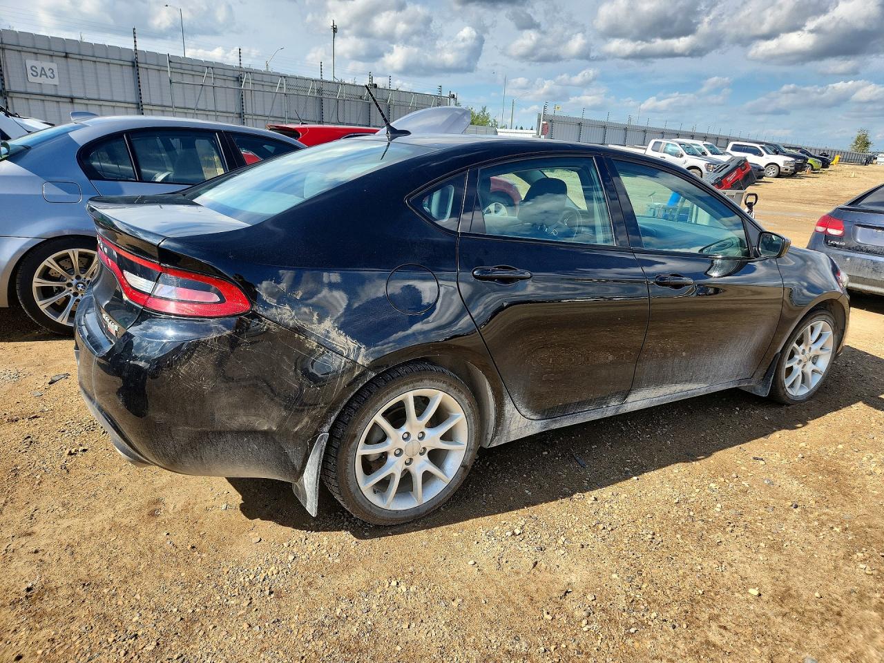 2013 Dodge Dart Sxt Black vin: 1C3CDFBH9DD703039