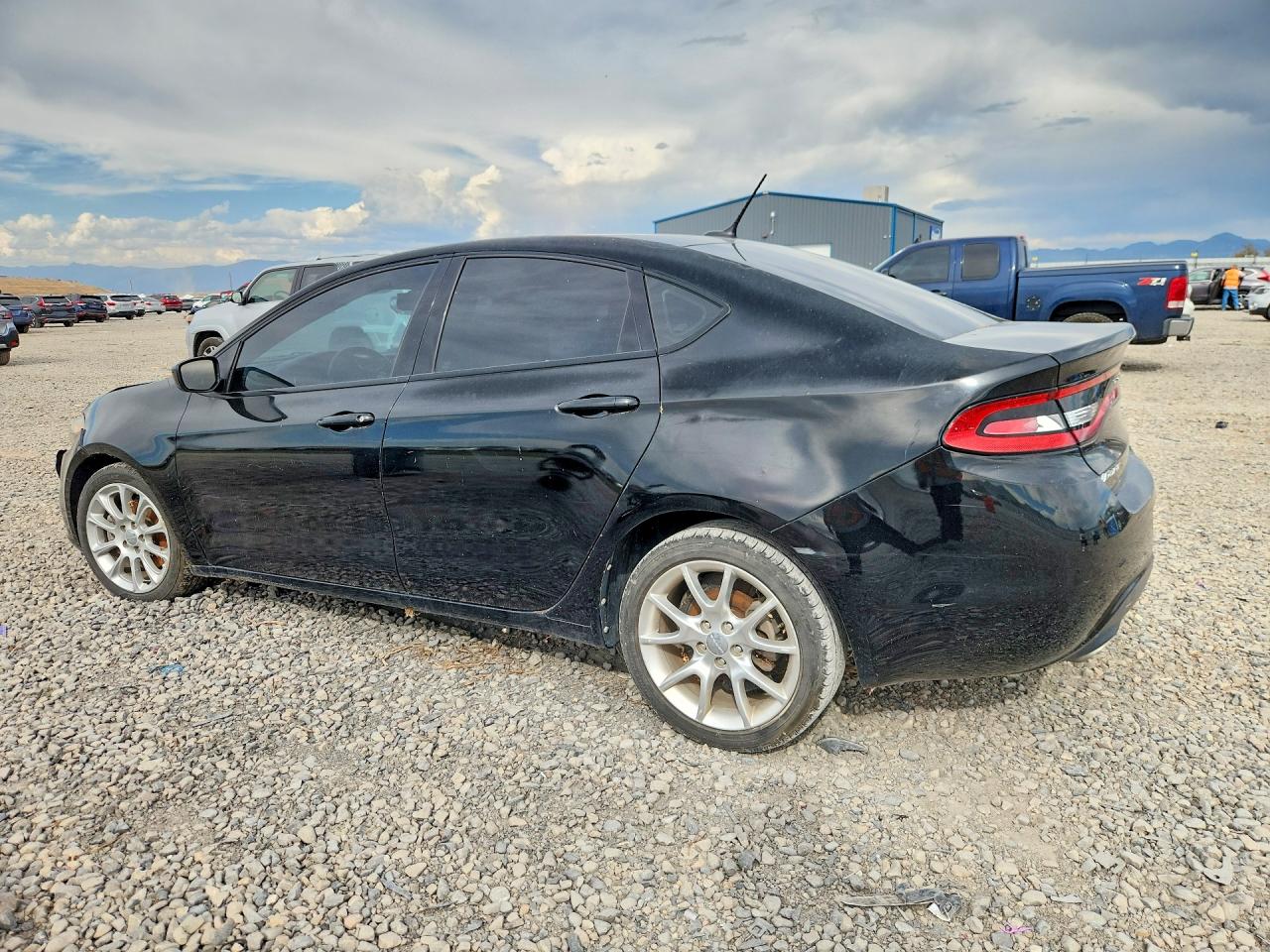2013 Dodge Dart Sxt Black vin: 1C3CDFBHXDD214018