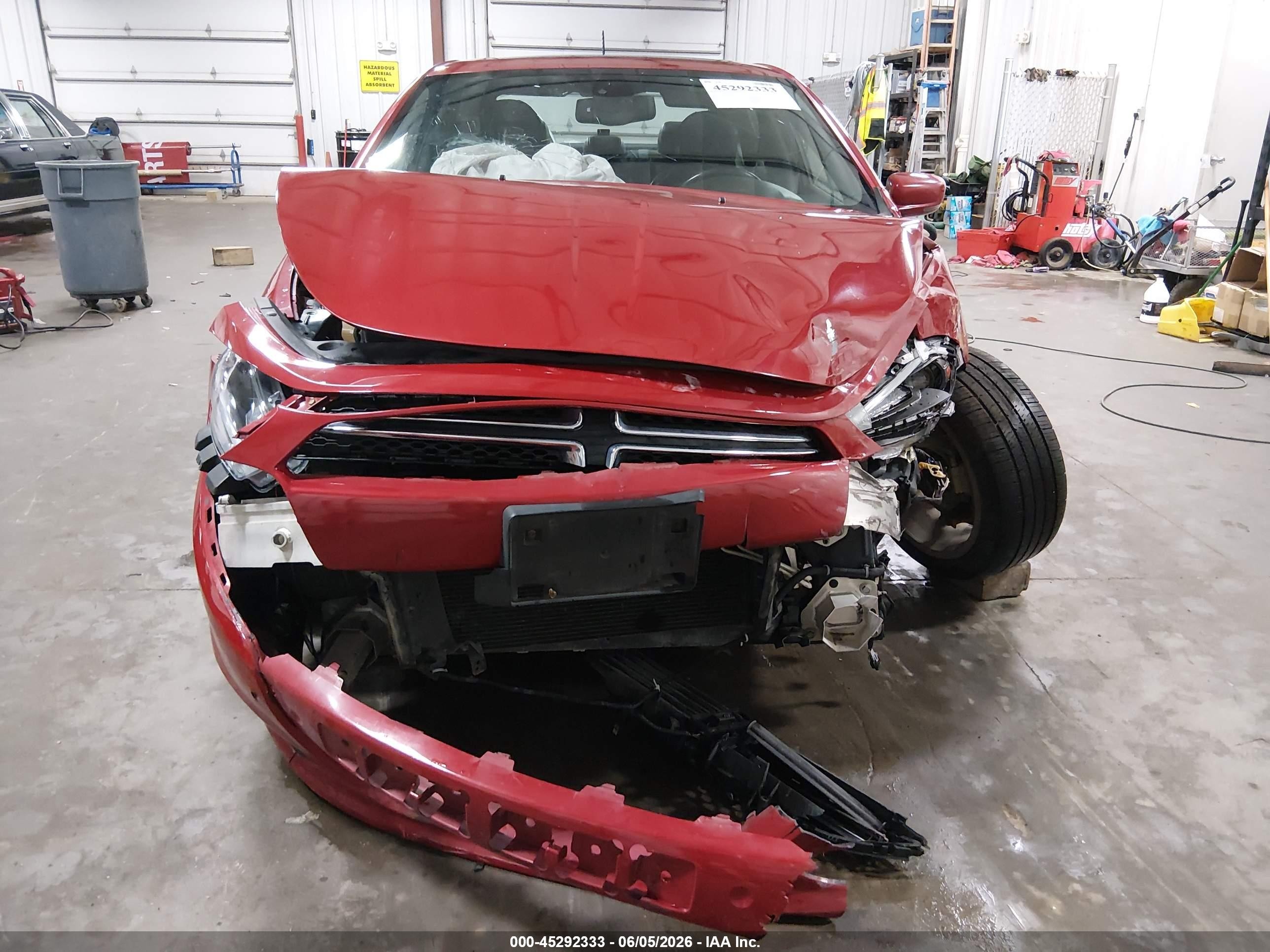 2013 Dodge Dart Limited Красный vin: 1C3CDFCA0DD131988