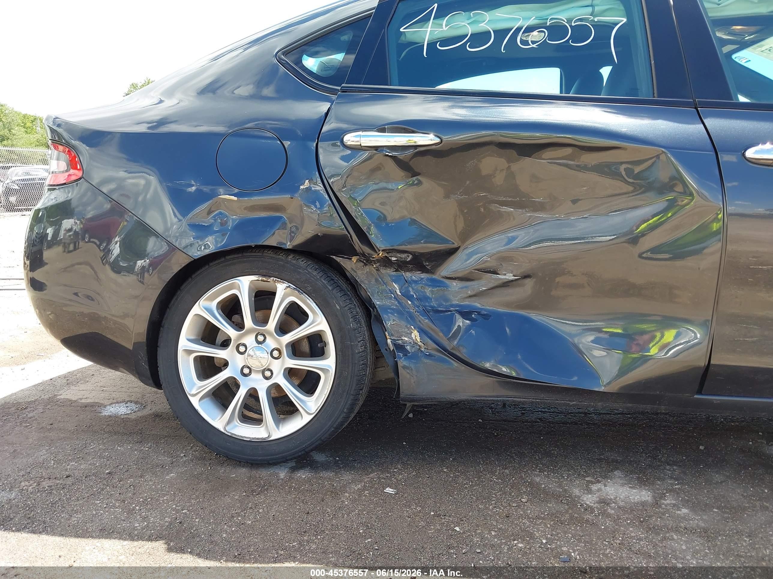 2013 Dodge Dart Limited Black vin: 1C3CDFCA0DD346593