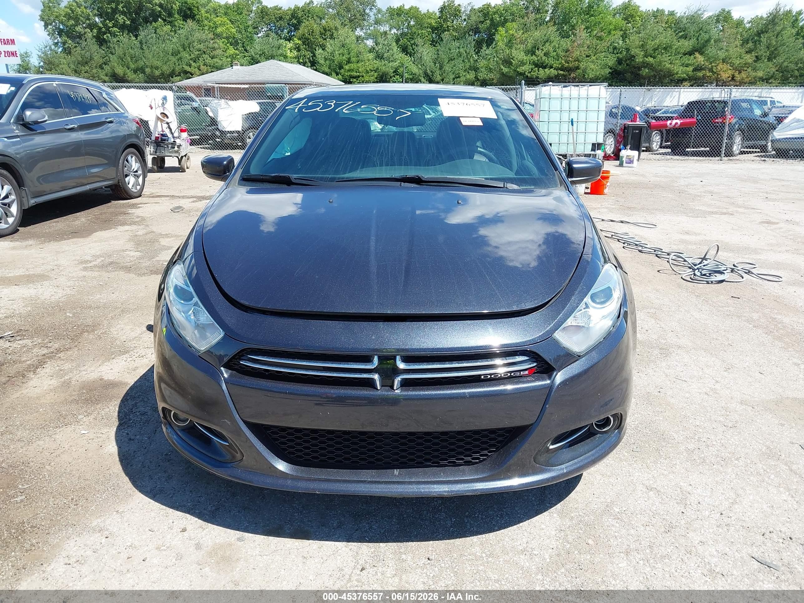 2013 Dodge Dart Limited Black vin: 1C3CDFCA0DD346593