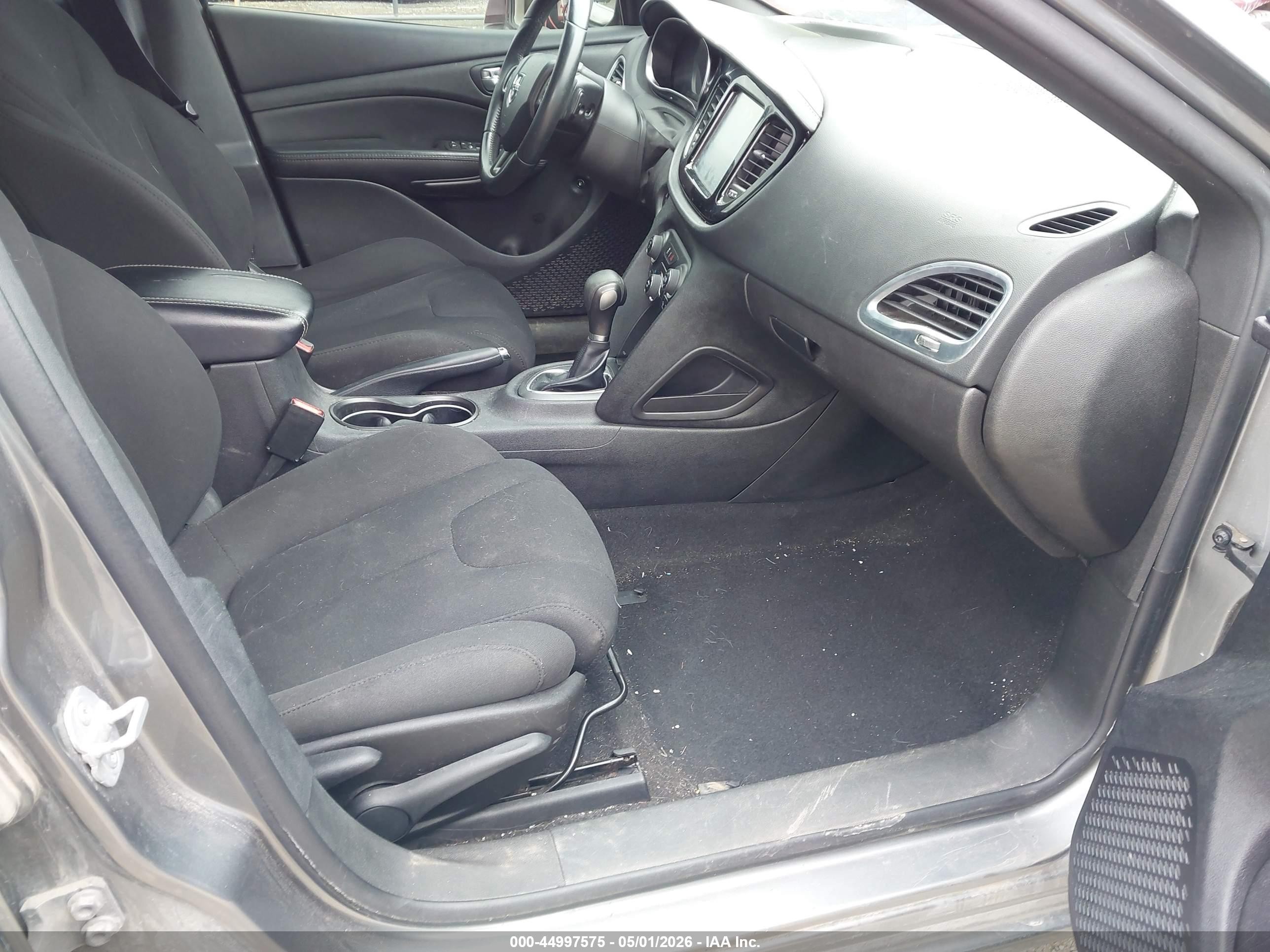 2013 Dodge Dart Limited Серый vin: 1C3CDFCA0DD710883