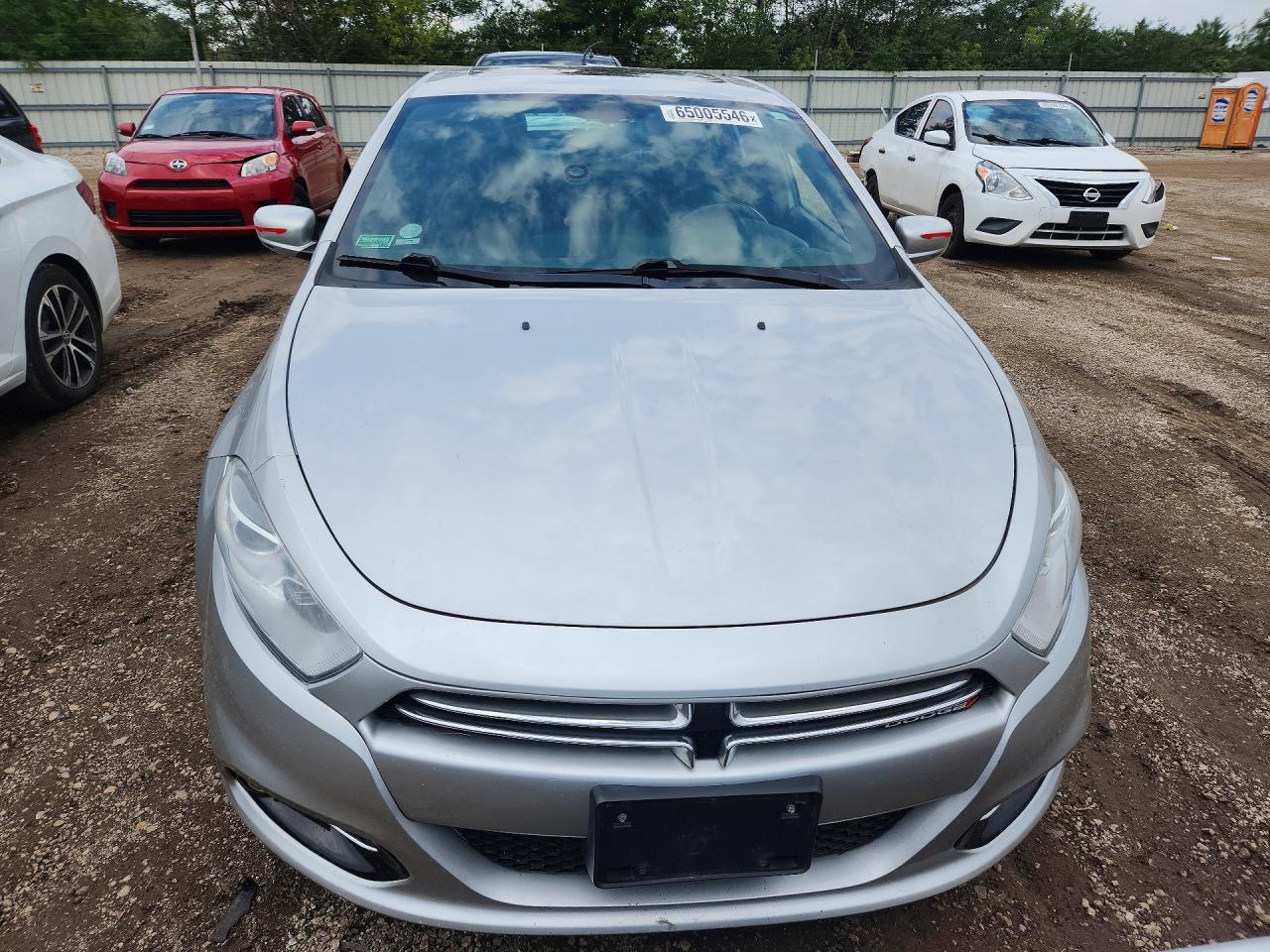 2013 Dodge Dart Limited Silver vin: 1C3CDFCA1DD201918