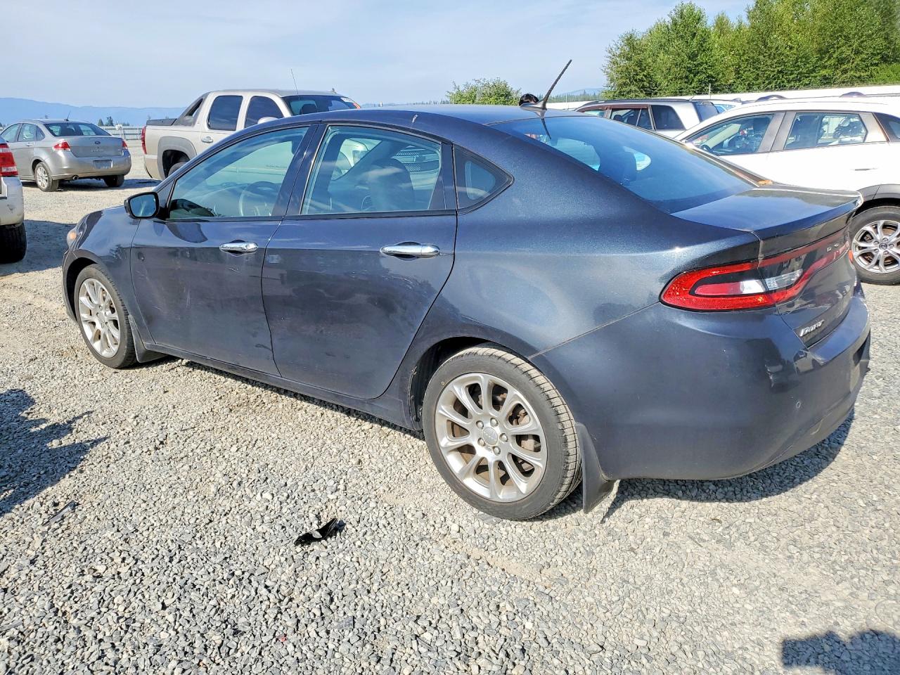 2013 Dodge Dart Limited Black vin: 1C3CDFCA1DD256708