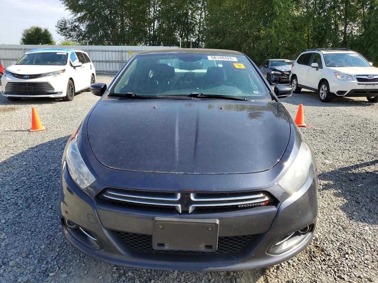 2013 Dodge Dart Limited Black vin: 1C3CDFCA1DD256708