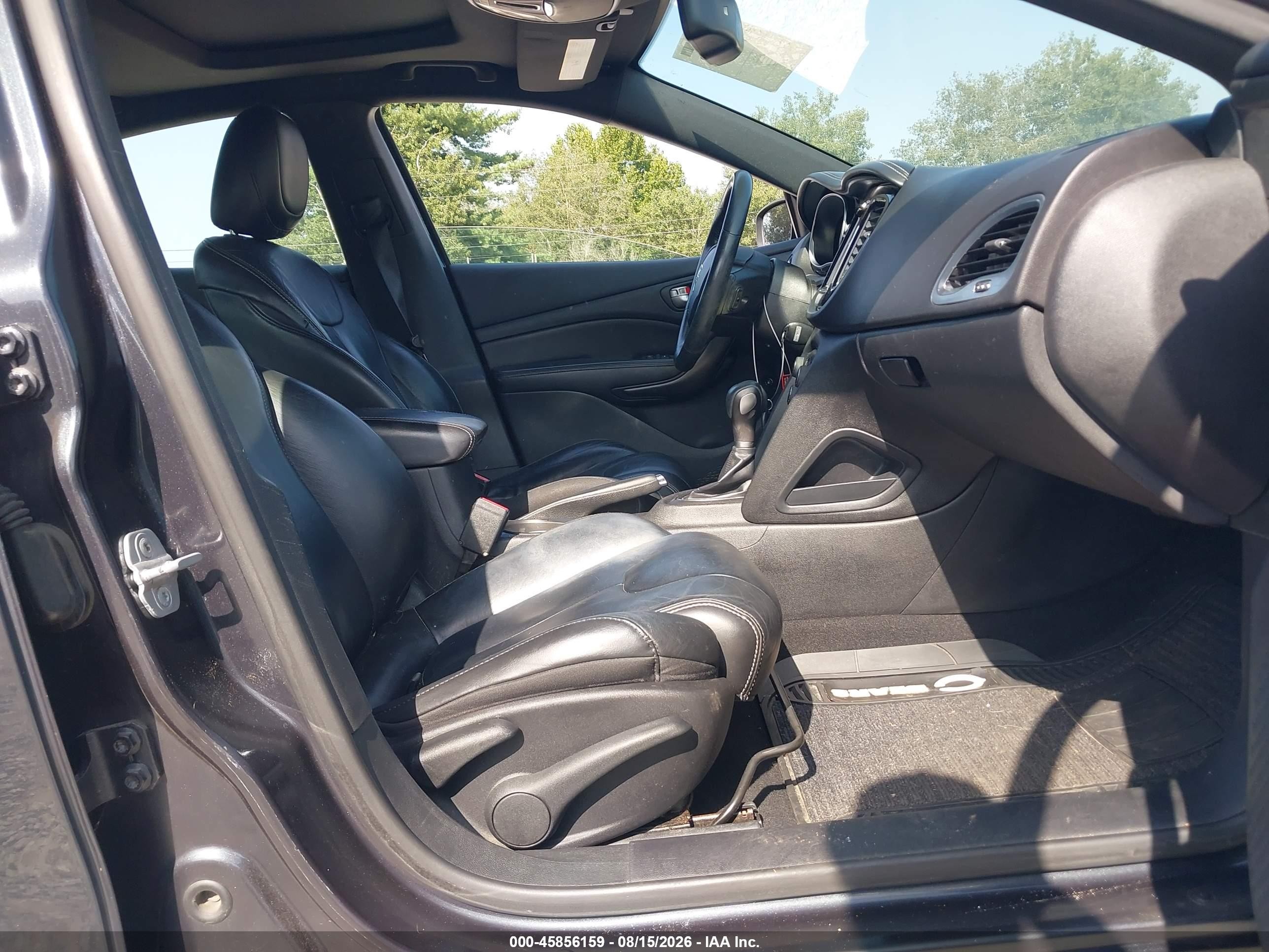 2013 Dodge Dart Limited/r/t Gray vin: 1C3CDFCA2DD261240