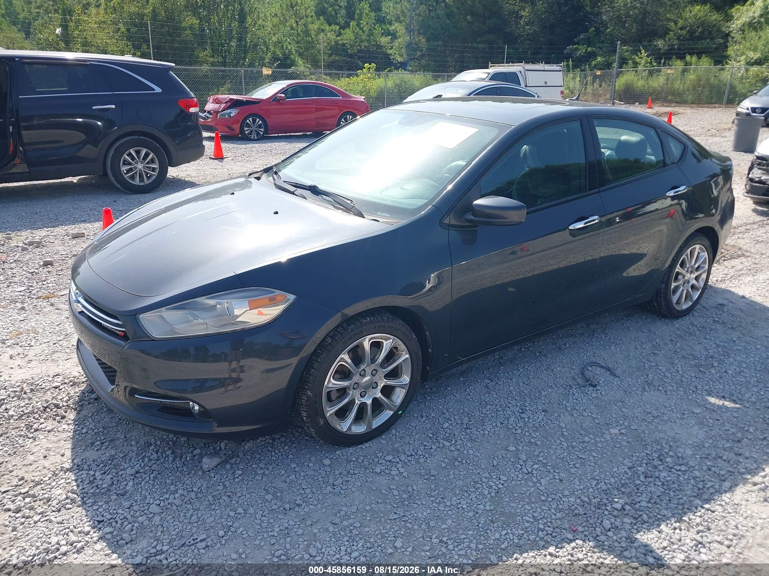 2013 Dodge Dart Limited/r/t Gray vin: 1C3CDFCA2DD261240