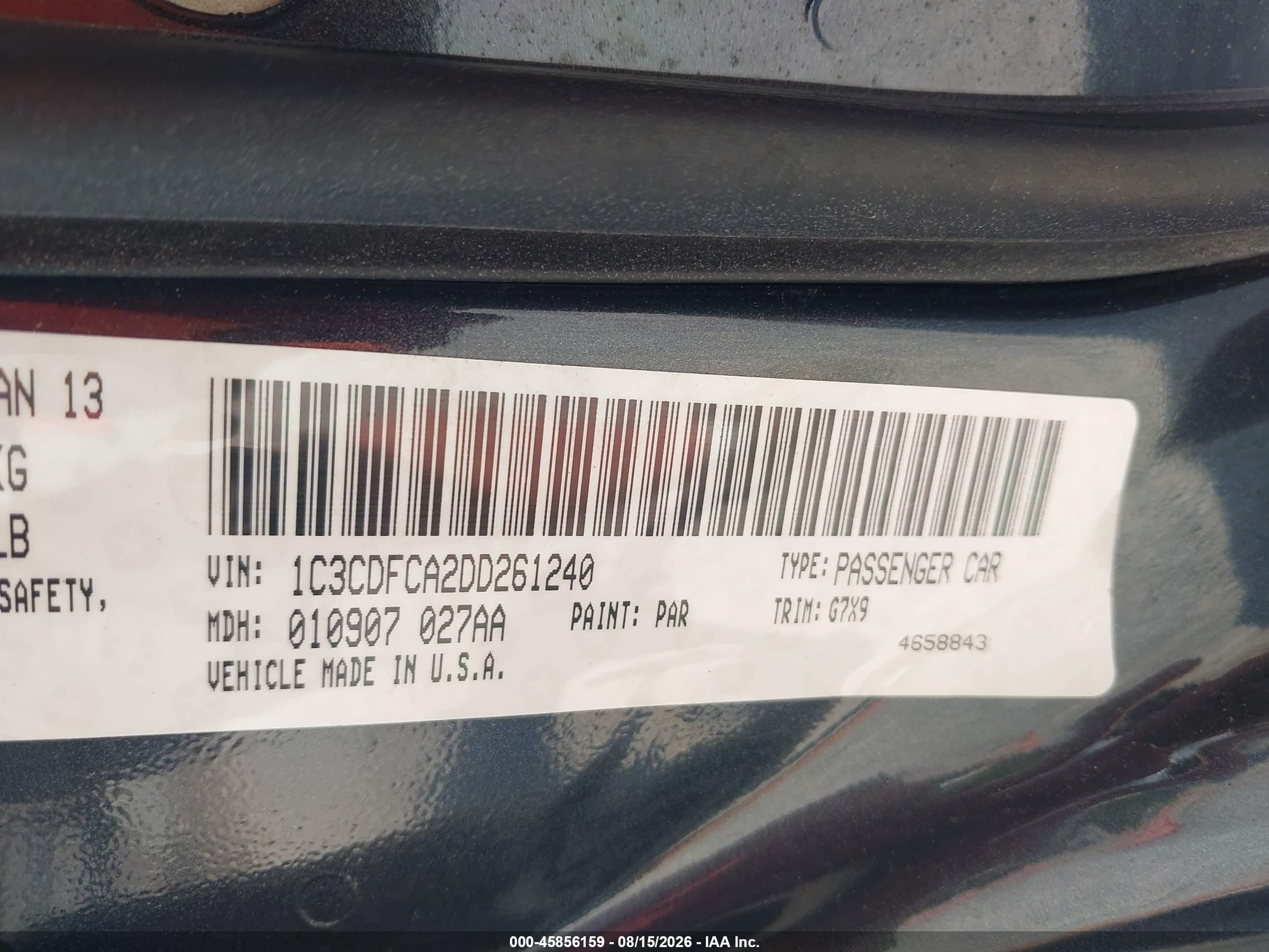 2013 Dodge Dart Limited/r/t Gray vin: 1C3CDFCA2DD261240