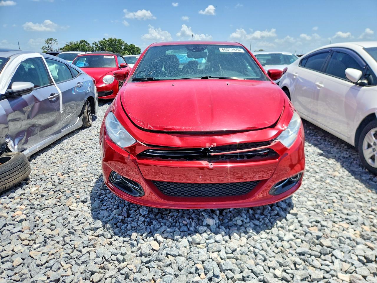 2013 Dodge Dart Limited Красный vin: 1C3CDFCA2DD311134