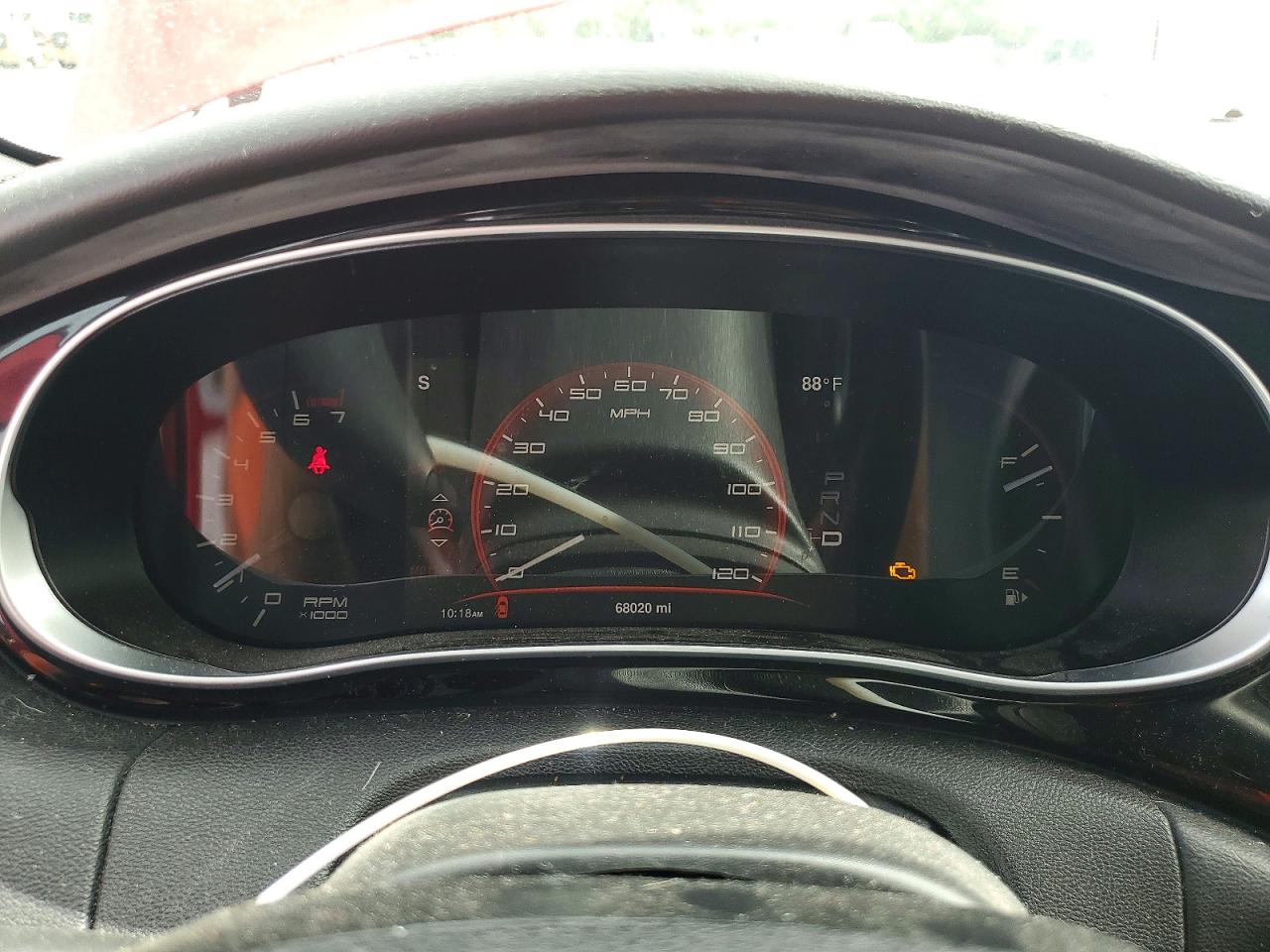 2013 Dodge Dart Limited Красный vin: 1C3CDFCA2DD311134